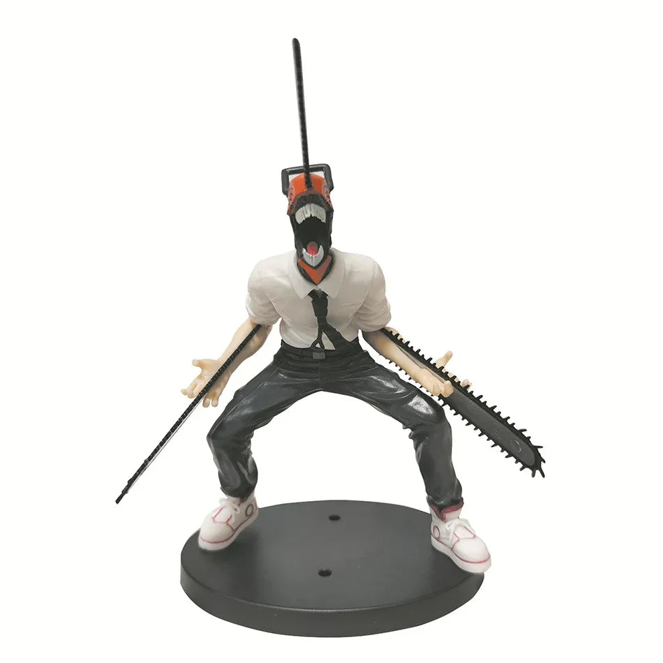 Chainsaw Man: Hot 18cm Anime Figure Power Denji Action Figure PVC Chainsaw Man Power Figurine PVC Adult Collection Model Doll Toy