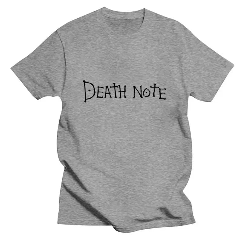 Death Note:Harajuku Anime Printed T Shirt Trendy T-shirts Fan T-shirt