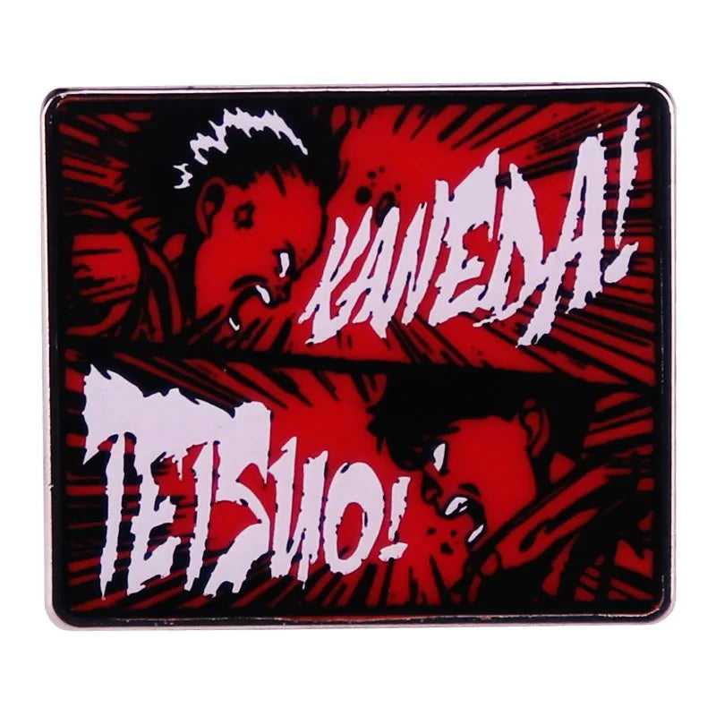 Akira: Red Motorbike Boys Anime Lapel Pins Backpack Jeans Enamel Brooch Pin Women Fashion Jewelry Gifts Cartoon Badges