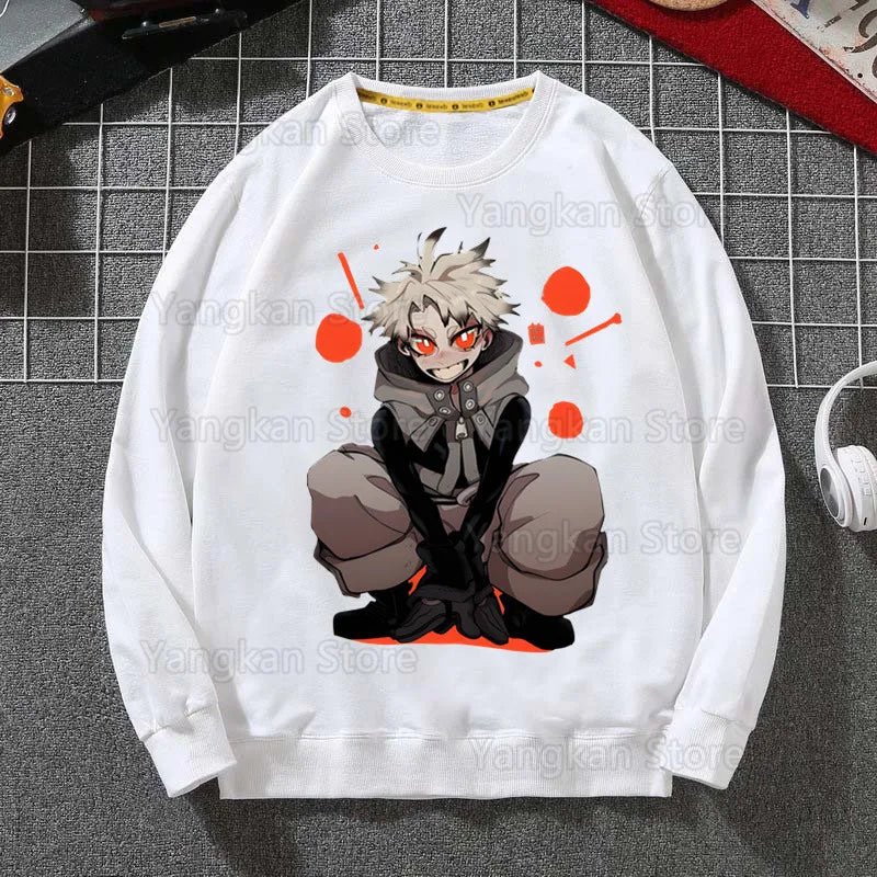 Gachiakuta: Tome Anime Hoodies Sweatshirts Hooded Boys Men/women Classic Cartoon printed Clothes Custom