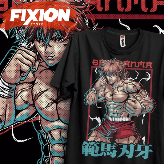 Baki: Hanma E Anime T Shirt Manga Gift For Anime Lover All Size Cotton