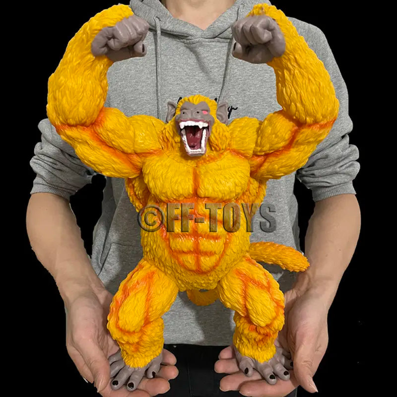Dragon Ball: 40CM Anime Great Ape Figure Golden Great Ape Ozaru Vegeta PVC Action Figures Collection Model Toys for Children Gift