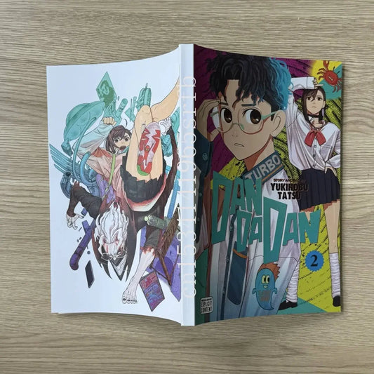 Dan Da Dan : 2 Volume 2 Yaiba Japan Fantasy Science Mystery Suspense English Version Manga Comic Book