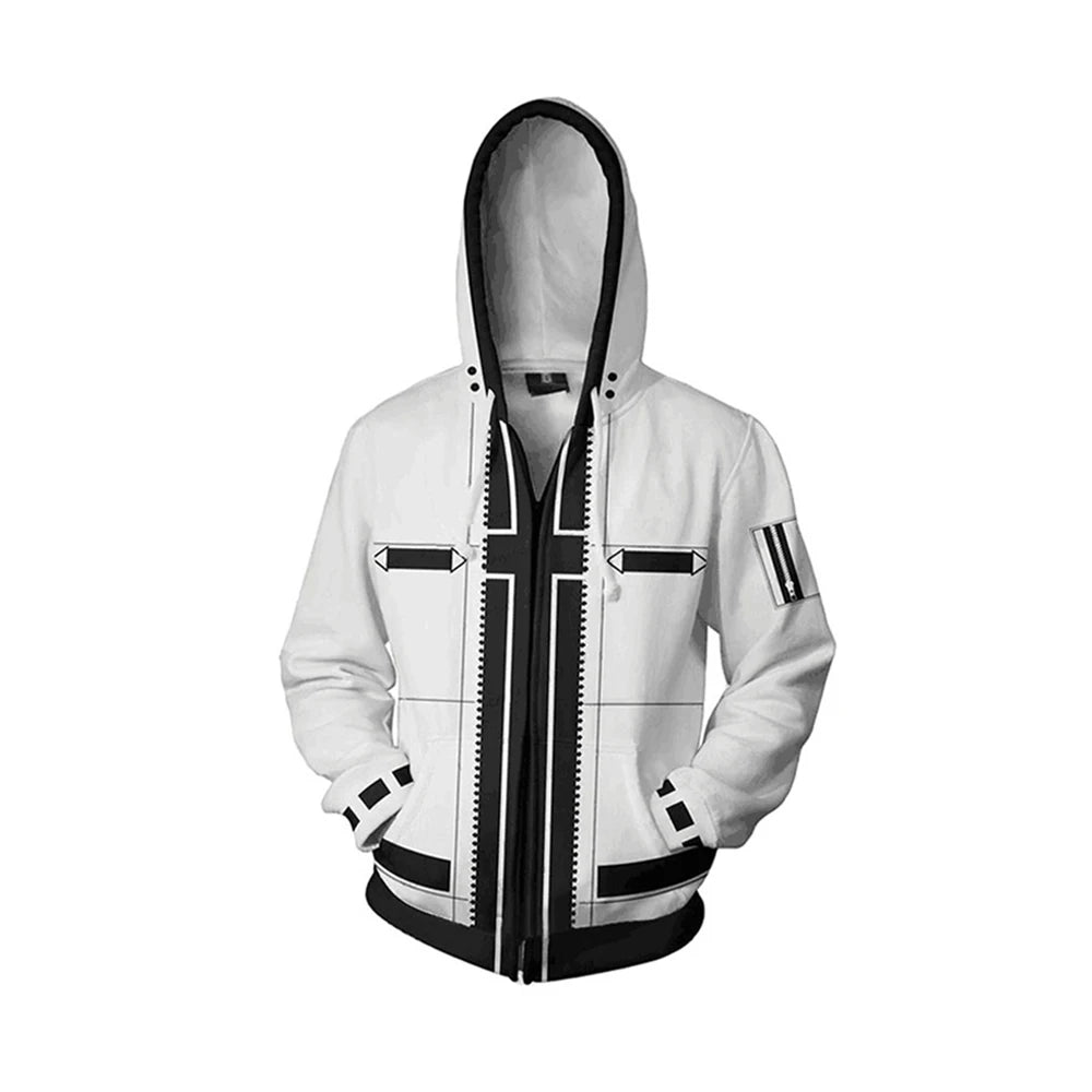 Jujutsu Kaisen: 3D Hoodie Sweatshirts Jujutsu Kaisen Satoru Gojo Itadori Yuji Fushiguro Megumi Cosplay Men Coat Outfit