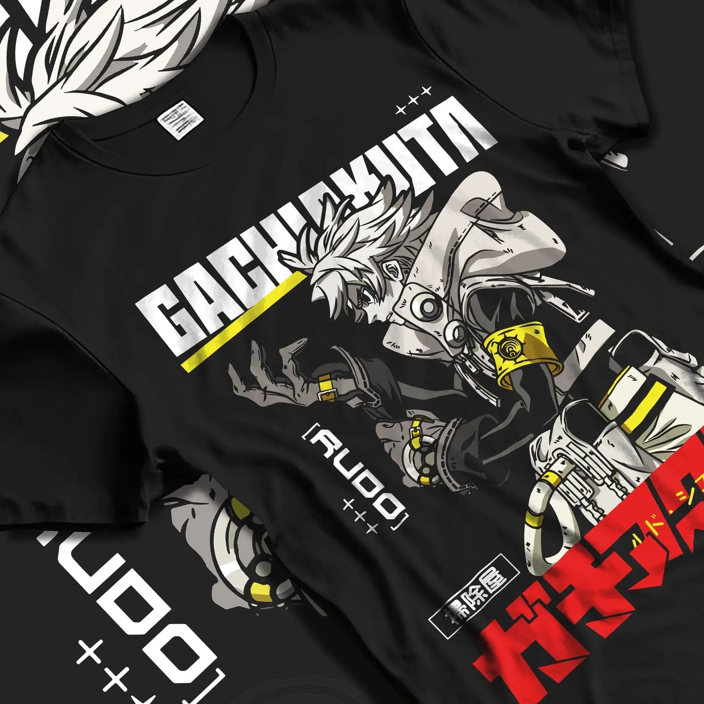 Gachiakuta: Anime Manga Graphic T-shirt Oversized Y2k T-shirt Casual Cotton High Street Harajuku Clothing