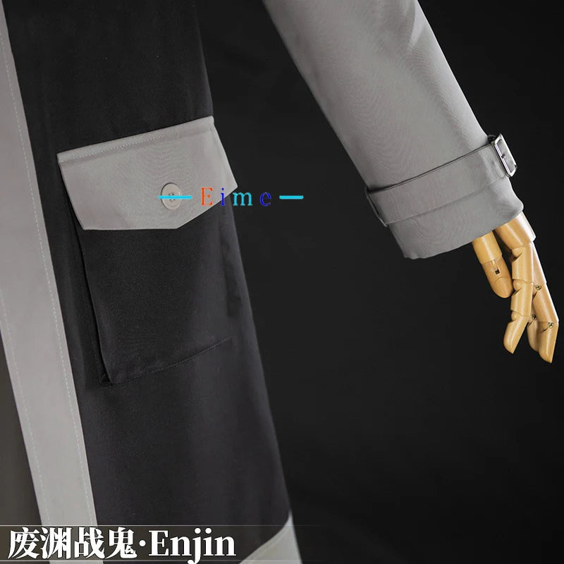 Gachiakuta: Enjin Cosplay Costume Cosplay Clothing Fancy Party Suit Coat Top Pants Halloween Carnival Uniforms Custom Made