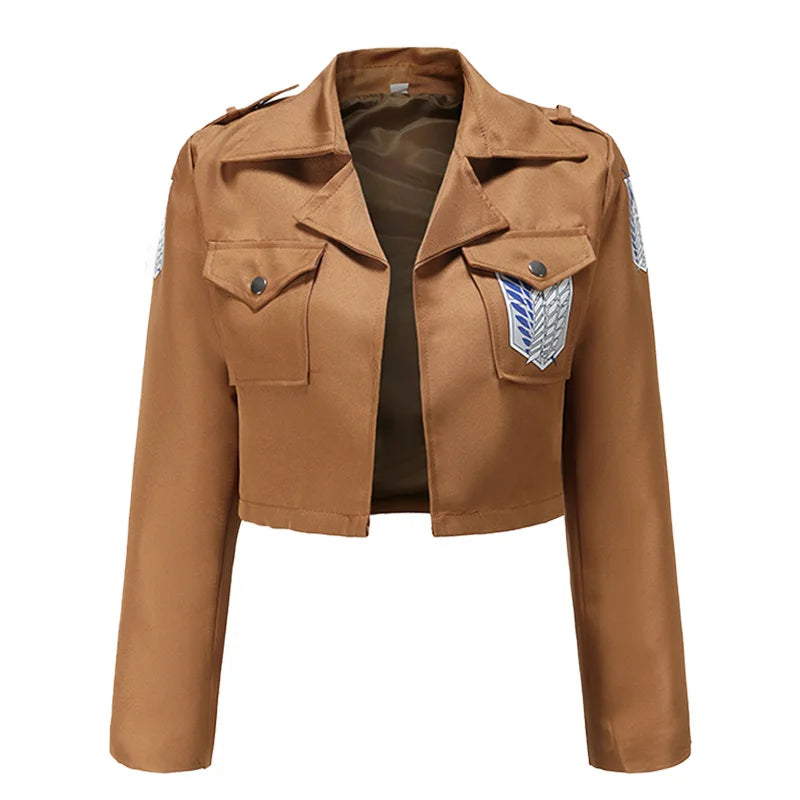 Anime Attack on Titan: Cosplay Shingeki no Kyojin Cosplay Costume Jacket Coat Eren Legion Jackets Halloween Costume for Men Women