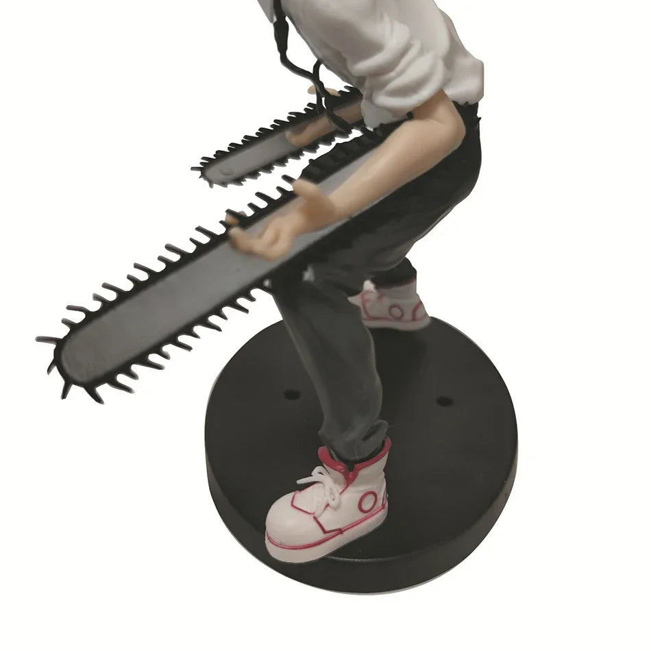 Chainsaw Man: Hot 18cm Anime Figure Power Denji Action Figure PVC Chainsaw Man Power Figurine PVC Adult Collection Model Doll Toy