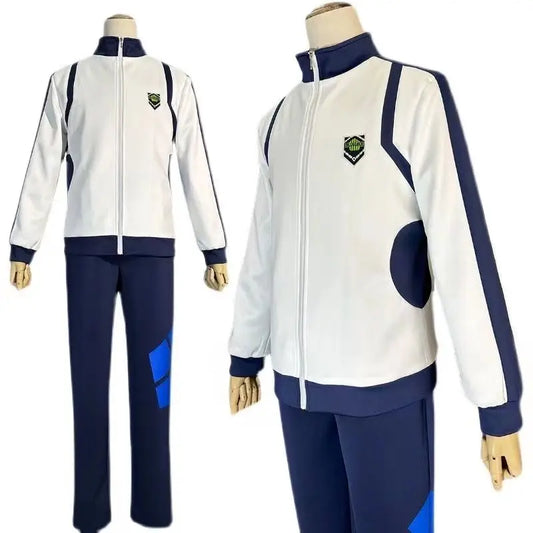 Blue lock: Costume Men Women Seishiro Nagi Isagi Yoichi Jacket Pants Track Suit Sportswear Tracksuit Unisex School Uniform