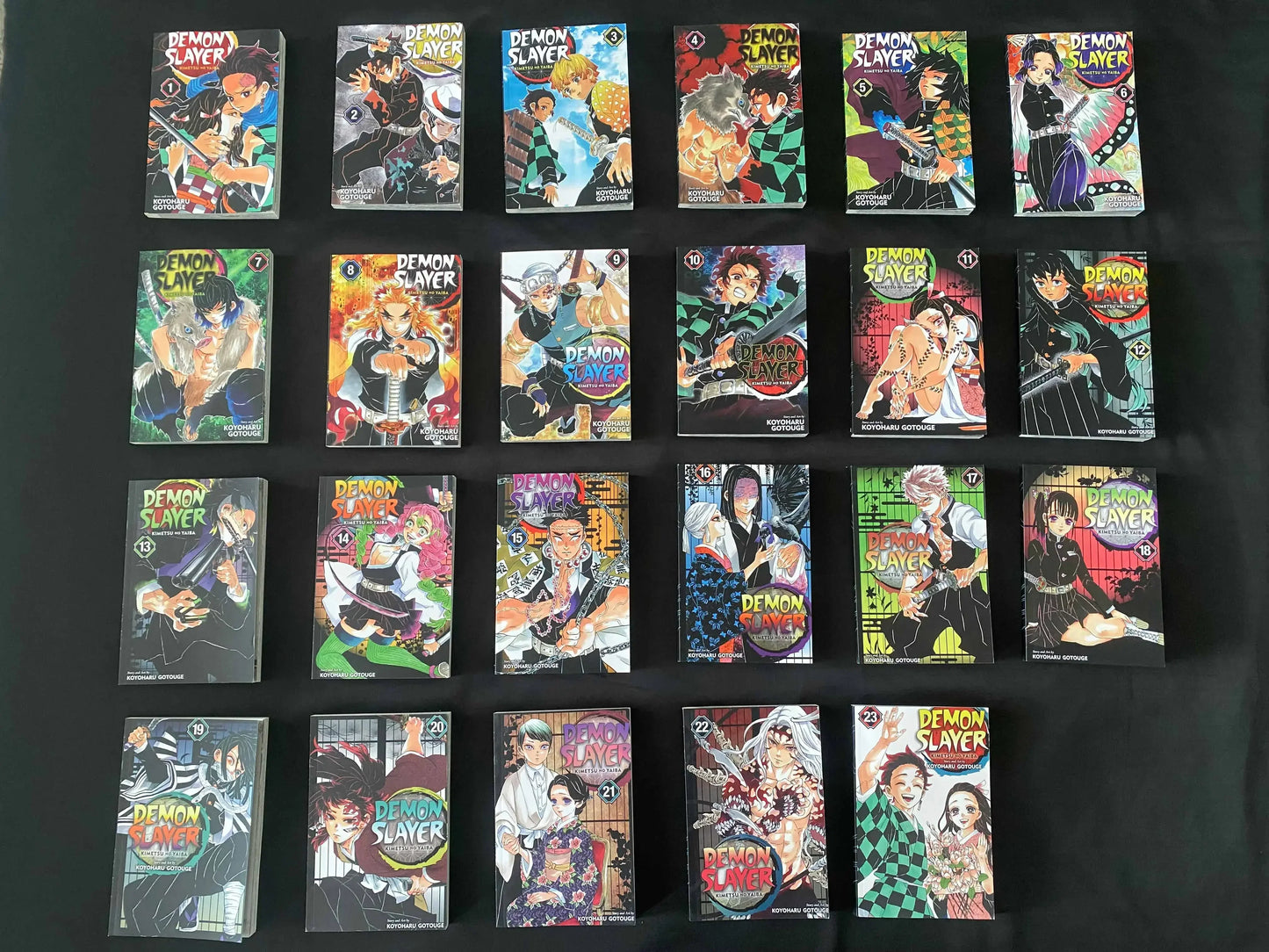 Demon Slayer : English - Vol 1-23 Japan Youth Teen Fantasy Science Mystery Suspense Manga Comic Book Manga Books in