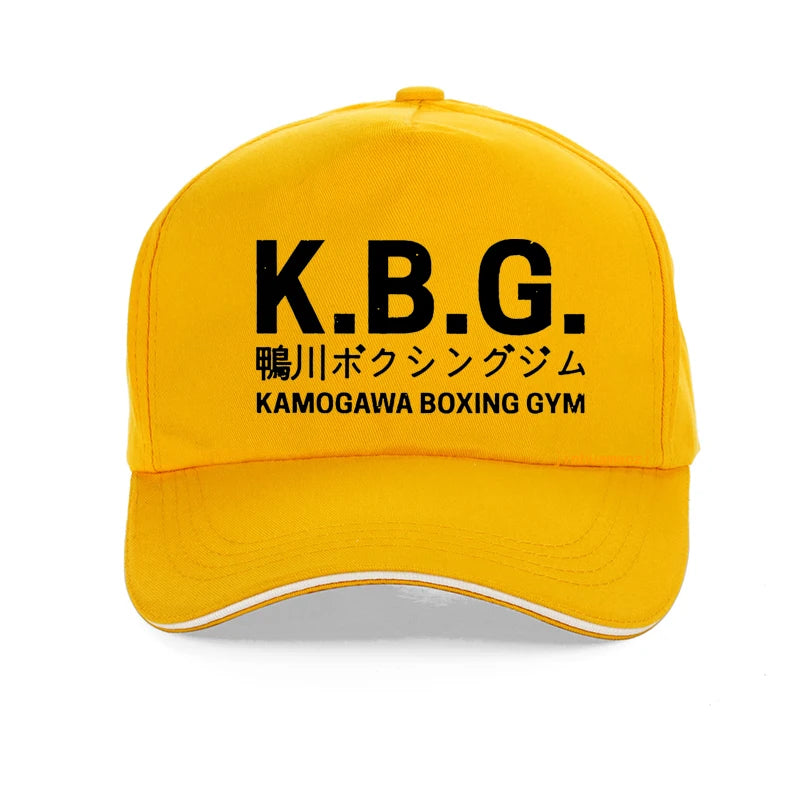 Hajime no Ippo: Vintage Baseball cap Cotton Men Summer Trucker hat Anime Kamogawa Boxing Gym hats Makunouchi Takamura