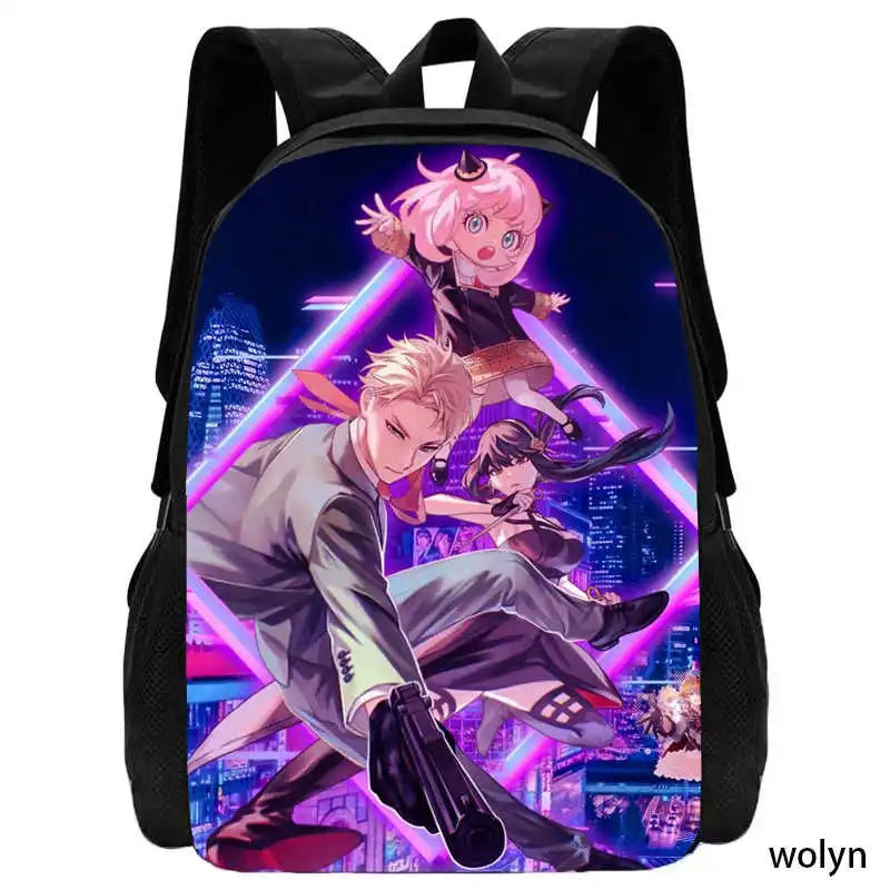 Spy X Family: Backpack for School Bags for Light Weight Backpack