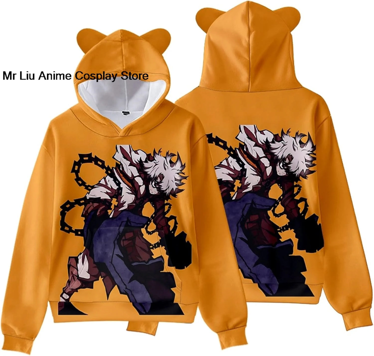 Gachiakuta: Hoodie Sweatshirt Sweater Costume Clothing Pullover Hooded with Ear Hat