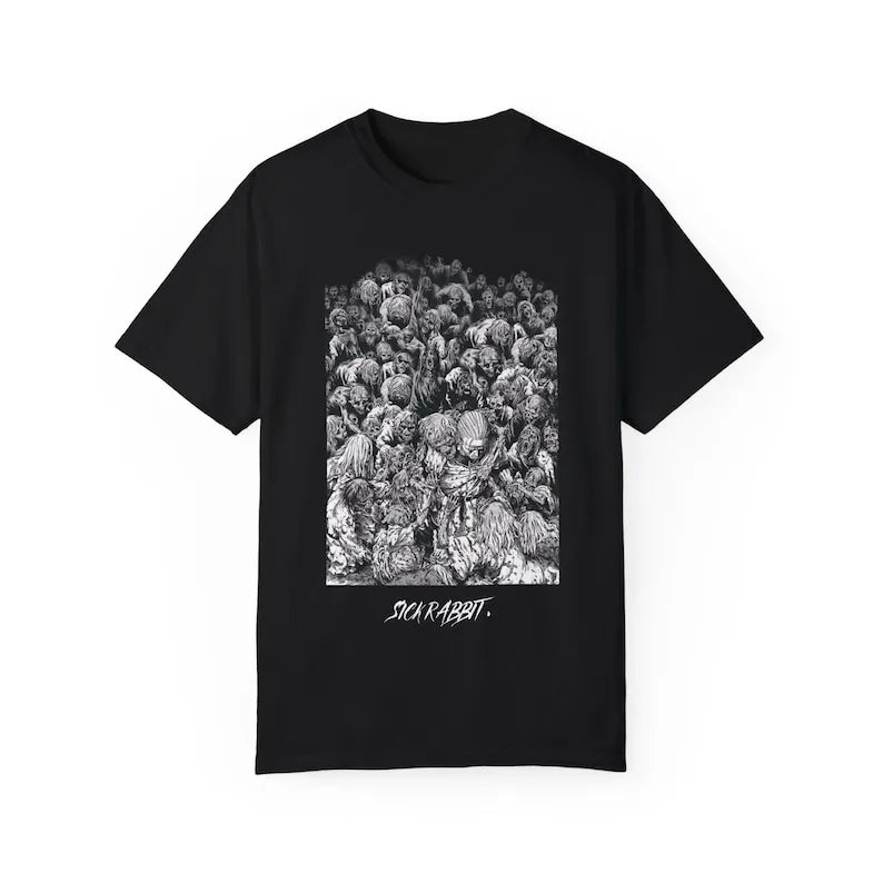 Vinland Saga: Gothic T-Shirt, Anime Manga Tee, Black & White Unisex Top, Anime Apparel, Manga Lover Gift