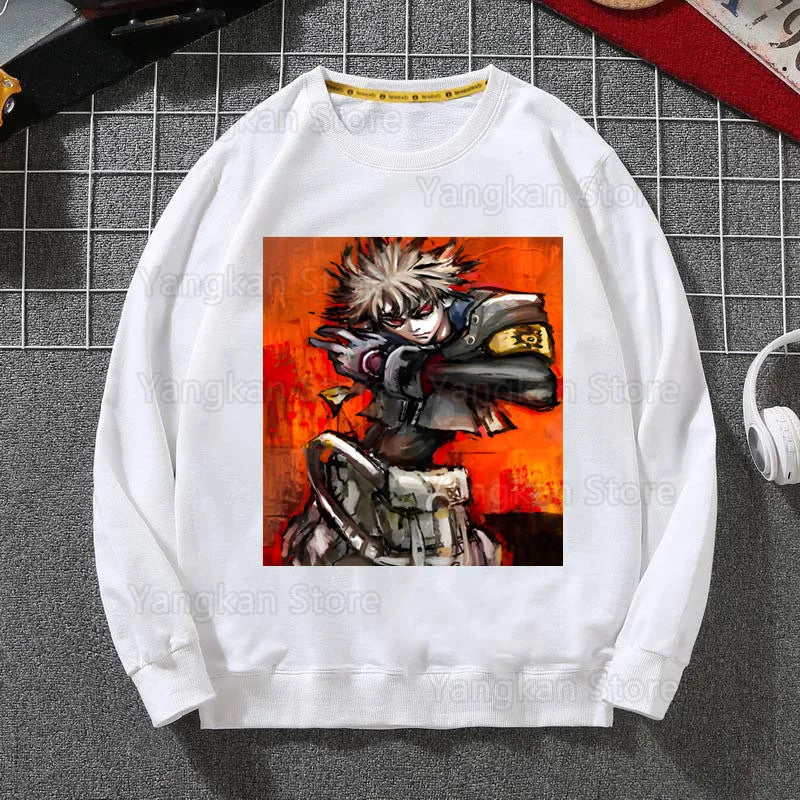 Gachiakuta: Spring Autumn Male Casual Sweatshirts Men's Sweatshirt Tops