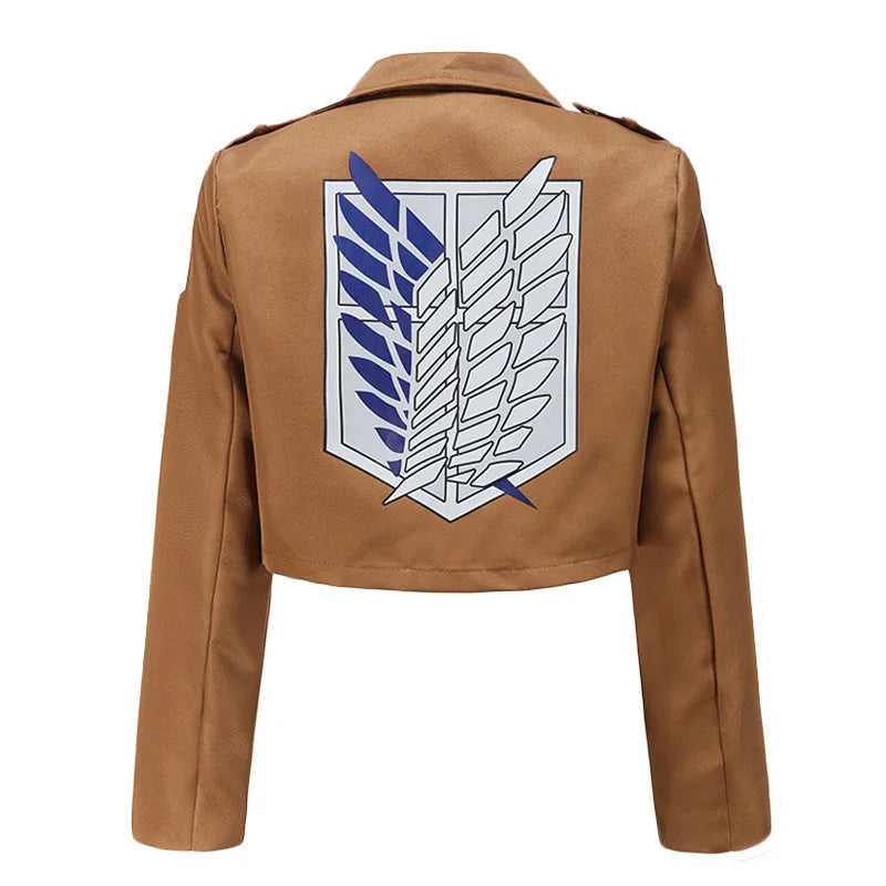 Anime Attack on Titan: Cosplay Shingeki no Kyojin Cosplay Costume Jacket Coat Eren Legion Jackets Halloween Costume for Men Women