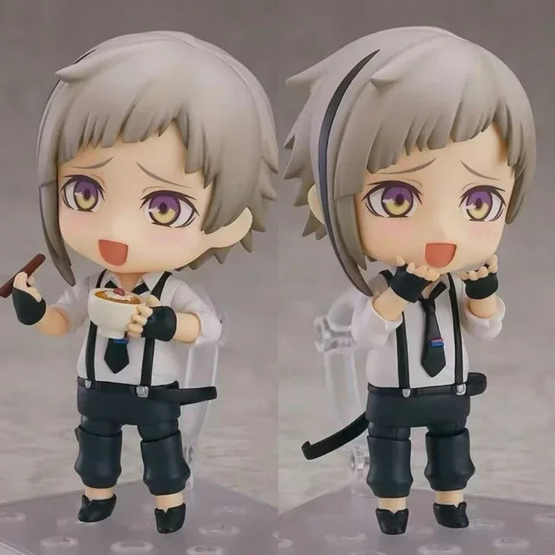 Bungo Stray Dogs: 10cm Anime Cute Nakahara Action Figure Figurine Edogawa Rampo Figure Dazai Osamu Toy Model PVC Collection Gift