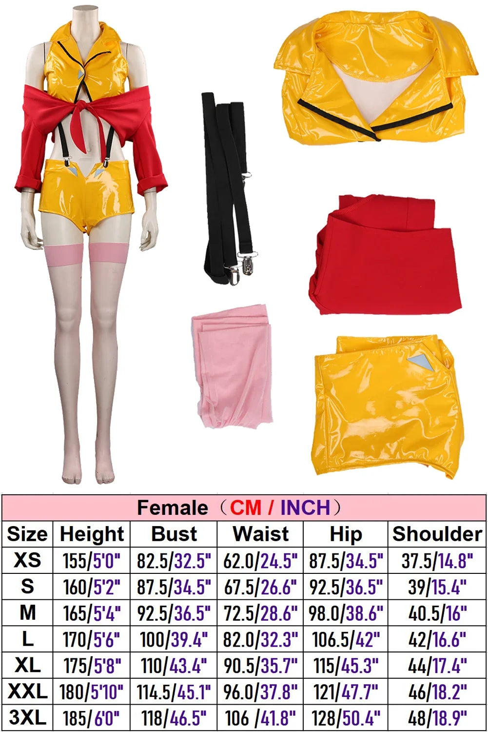 Cowboy Bebop: Cosplay MINISO Faye Valentine Fantasy Anime Costume Disguise Adult Women Cosplay Roleplay Fantasia Outfits Female