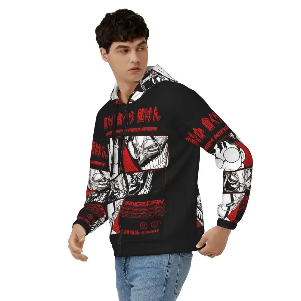 Dandadan: Zipper Hoodies Hip Hop Pullover Autumn Winter Men Women Sweatshirts Long Sleeve Tops