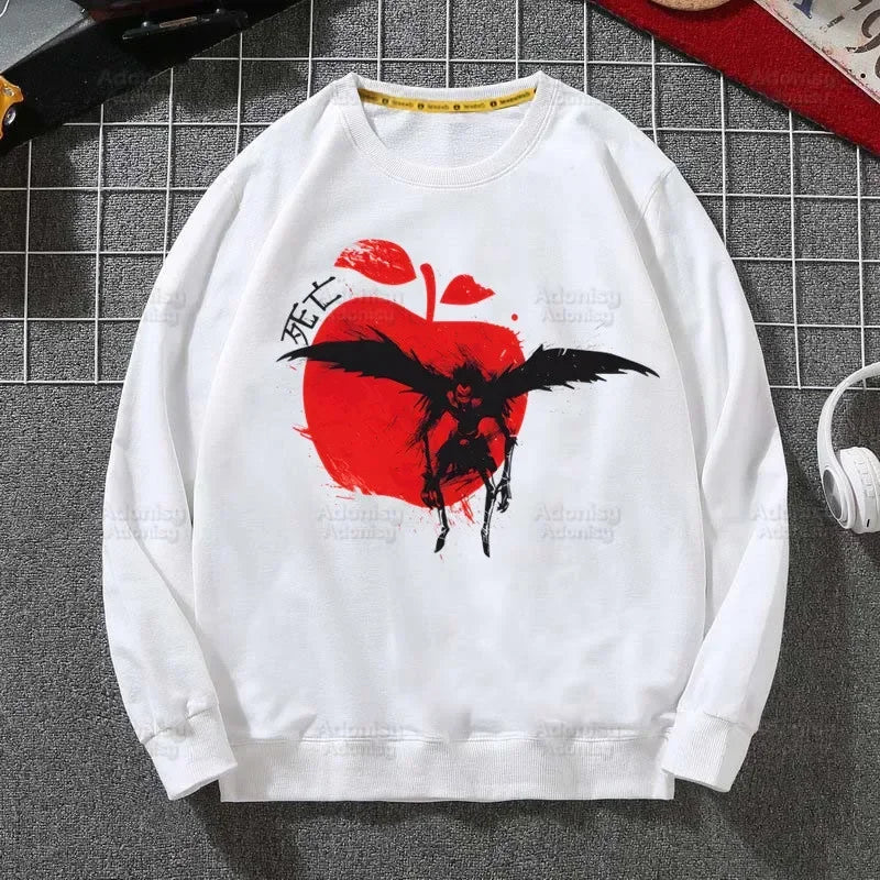 Death Note: L Ryuk Sweatshirts Harajuku Men's Ryuuku Animation Collectable Casual Clothes