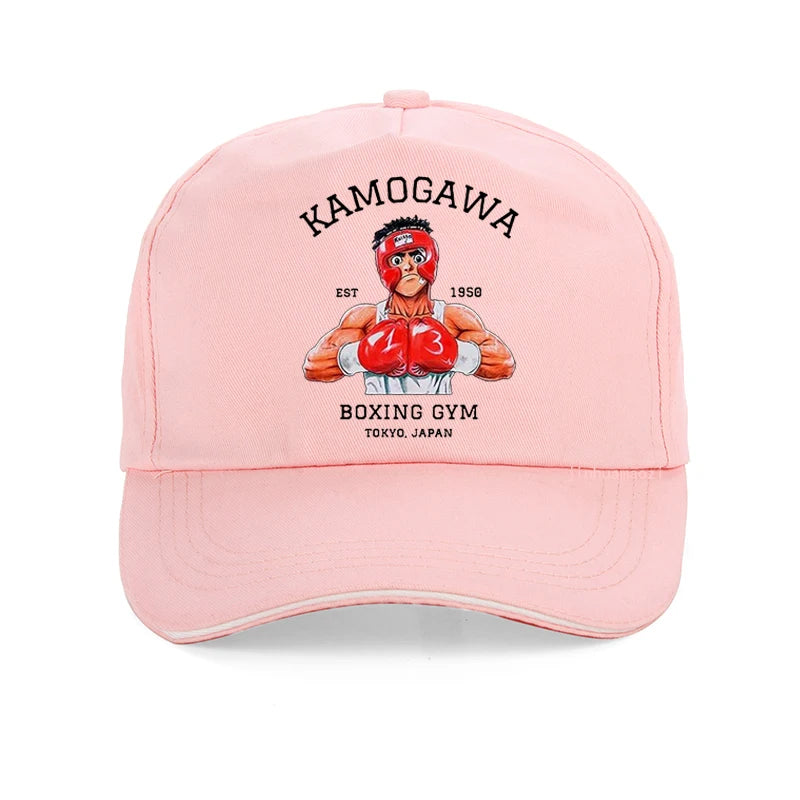 Hajime no Ippo: Vintage Baseball cap Cotton Men Summer Trucker hat Anime Kamogawa Boxing Gym hats Makunouchi Takamura