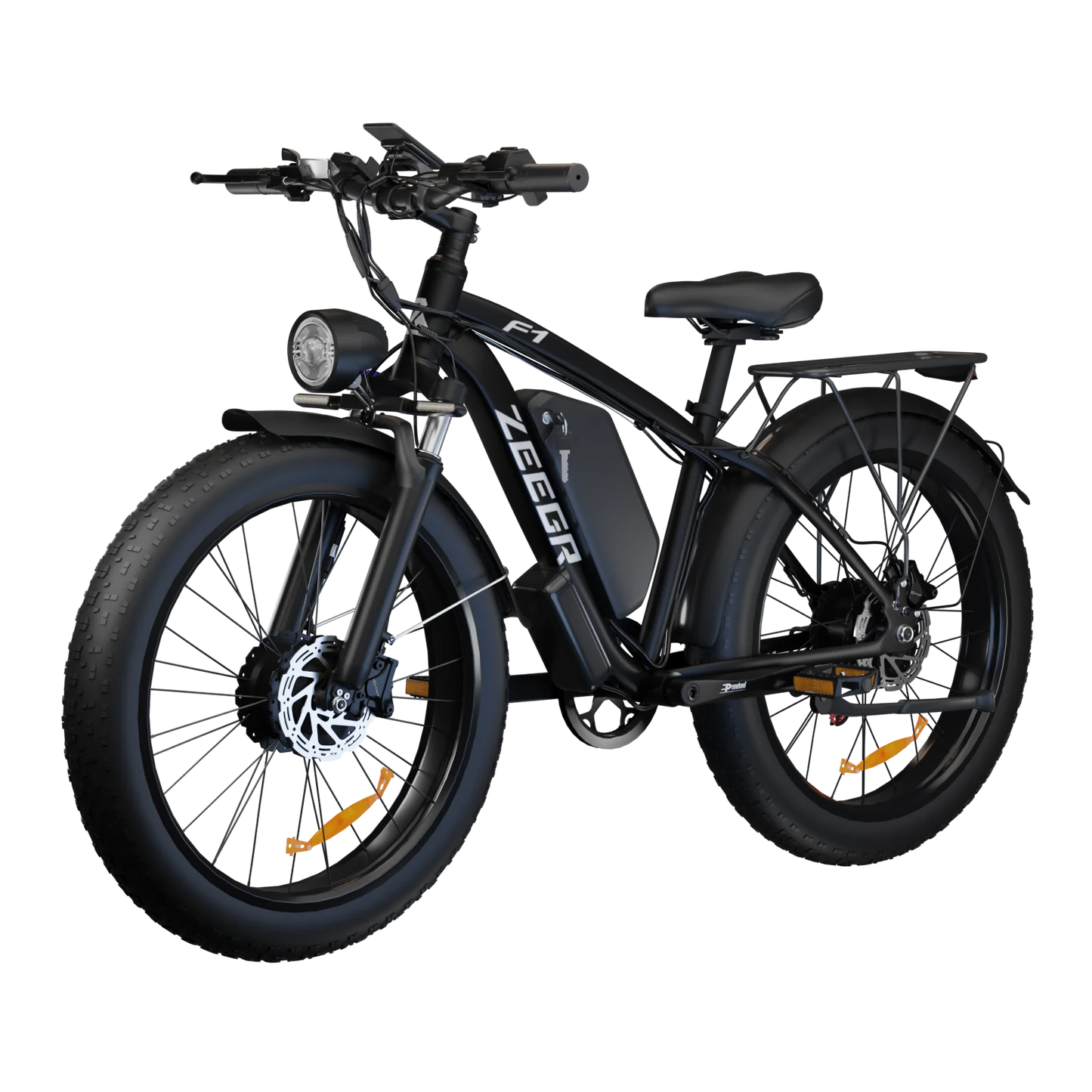 Yowamishi Pedal: BLVALL B1 48V 2000W Full Suspension E-Bike CE Certified 26 Inch Fat Tires Hidden Dual Battery Snow Beach Electric Bicycle