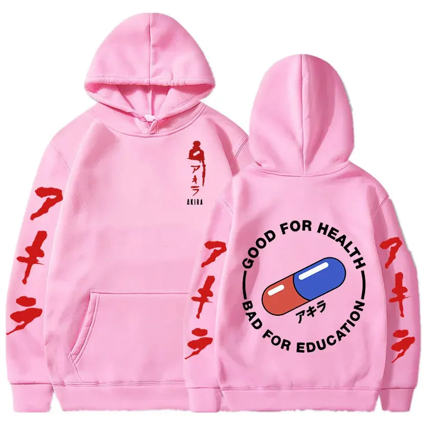 Akira Print: Sweatshirts Unisex Fashion Sweatshirt Oversized Hoodie long Sleeves Pullover Coat