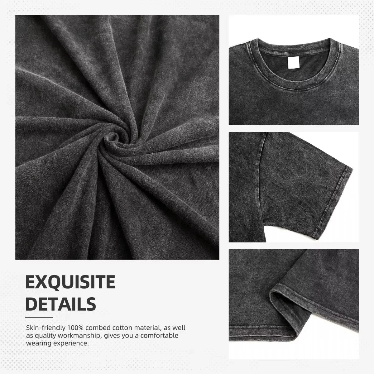 Akira: T-Shirt Retro Washed Cotton Loose Short Sleeve Tee for Men Women Comfortable Unisex Top 2025 Summer