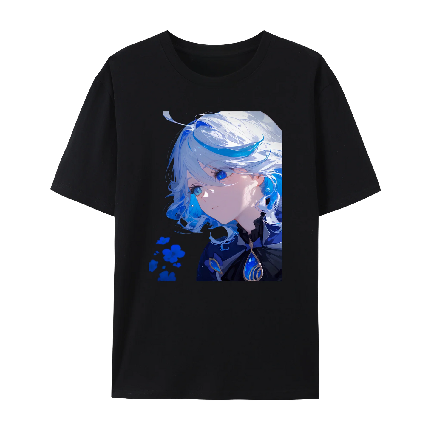Genshin Impact: Furina Impression Unisex Short Sleeve Crewneck T-Shirt