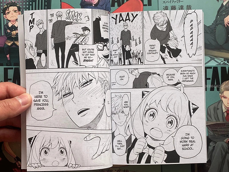 Spy X Family: Official Comic Book Volume (Spy Play House) Espionage, Action, Family, Comedy Book