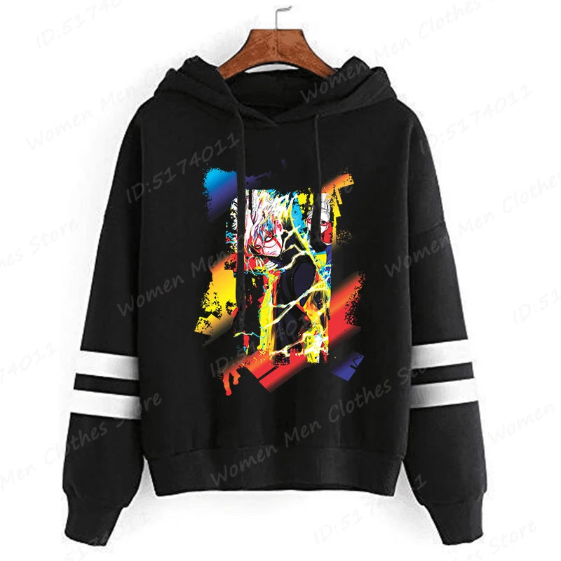 Dandadan: Okarun Hoodies Women Hooded Hoodie Funny Anime Print Sweatshirt Dandadan Graphic Casual Streetwear Hooded Pullovers