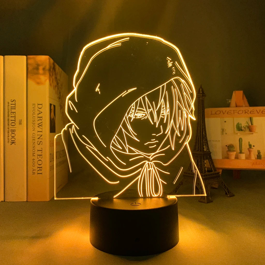 Vinland Saga: Led Lamp Thorfinn Karlsefni Figure for Kid Bedroom Decor Friend Birthday Gift 3d Light Manga Vinland Saga