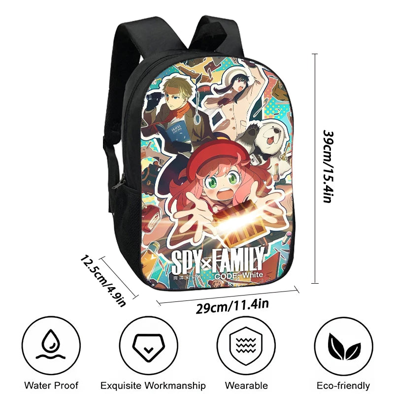 Spy X Family: Backpack for School Bags for Light Weight Backpack