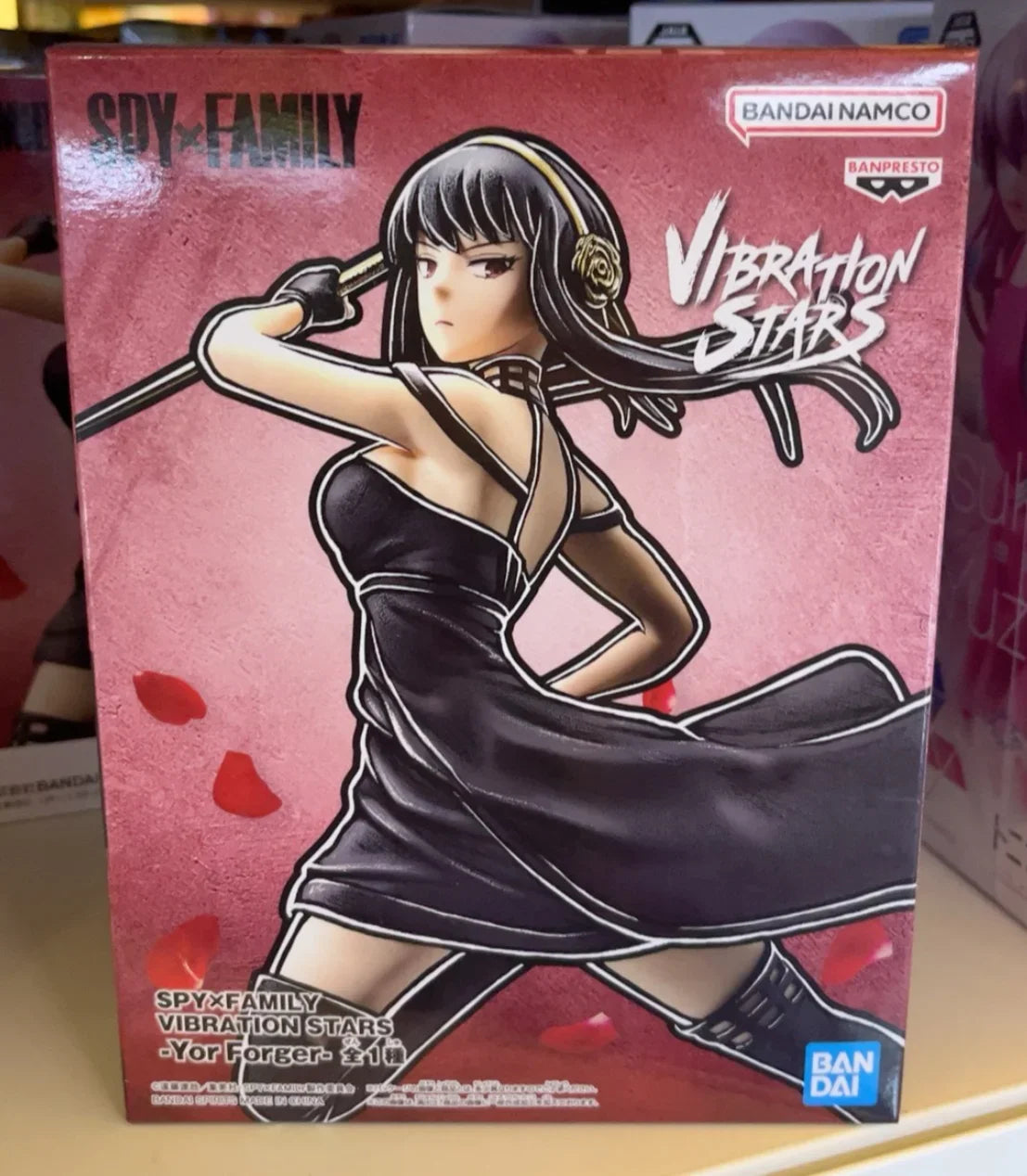 SPY x FAMILY: Original In Stock BANPRESTO Vibration Stars Loid Forger Yor Forger Figure Model Anime Genuine Boxed Toy