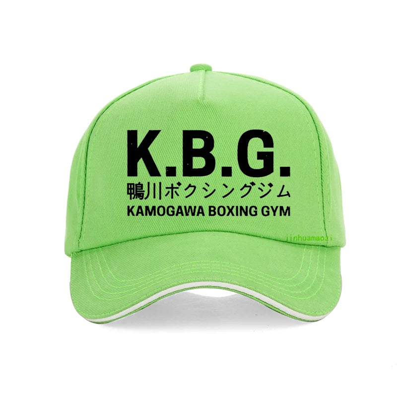 Hajime no Ippo: Vintage Baseball cap Cotton Men Summer Trucker hat Anime Kamogawa Boxing Gym hats Makunouchi Takamura