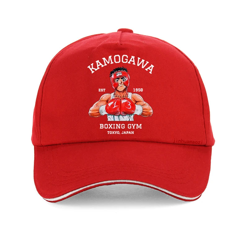 Hajime no Ippo: Vintage Baseball cap Cotton Men Summer Trucker hat Anime Kamogawa Boxing Gym hats Makunouchi Takamura