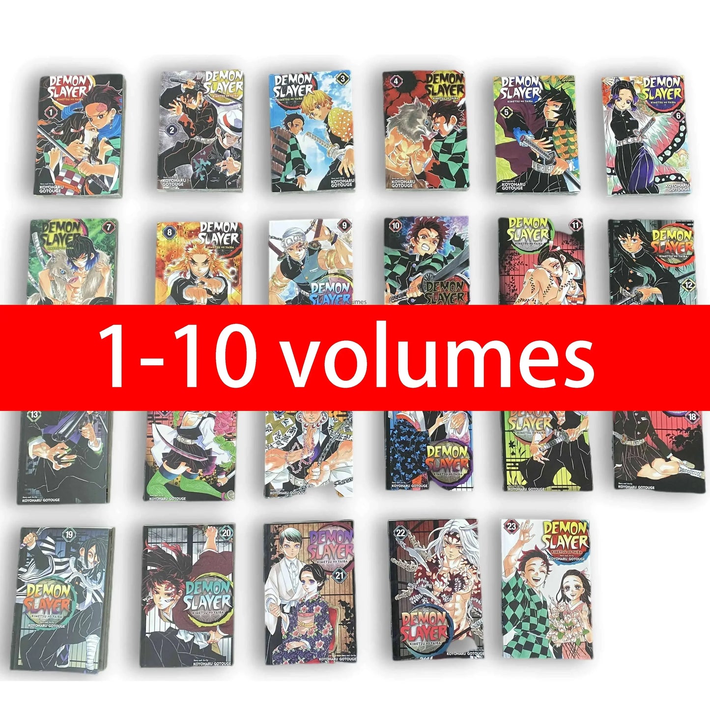 Demon Slayer : English - Vol 1-23 Japan Youth Teen Fantasy Science Mystery Suspense Manga Comic Book Manga Books in