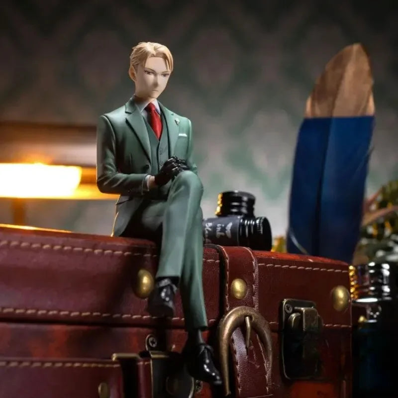 SPY x FAMILY :Figure Twilight Sitting Posture Noodle Press Model Manga Statue Kawaii Anime Figure Collection Doll Gift