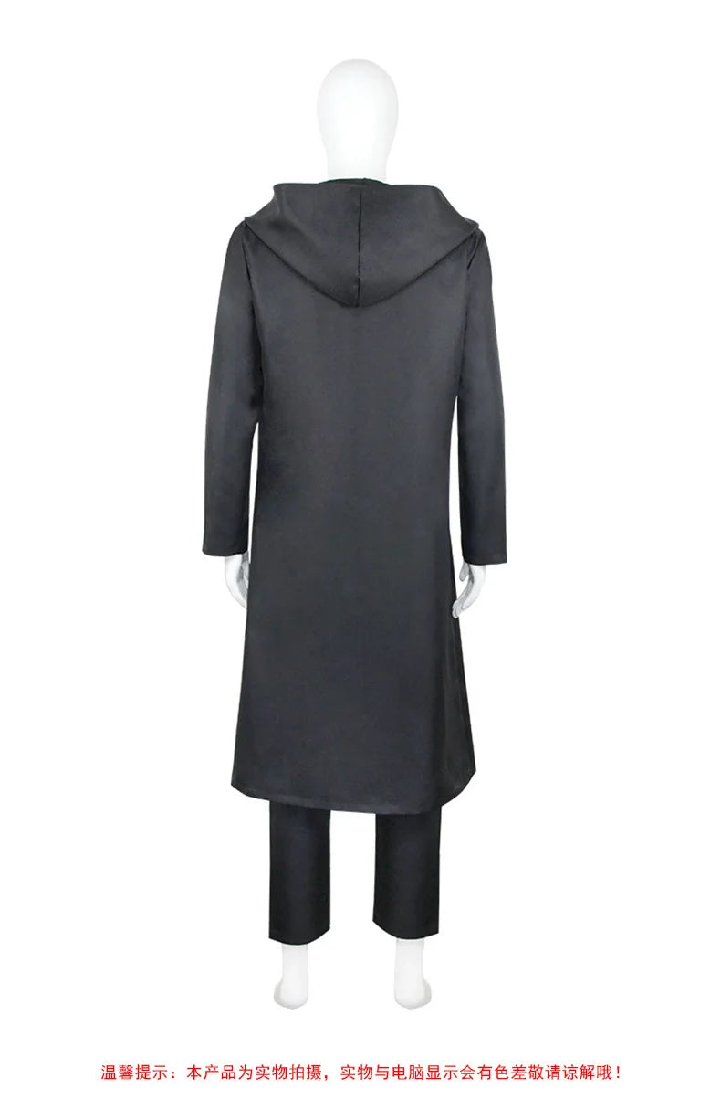 Solo Leveling: Seong Jin woo Cosplay Uniform Costume Roleplay Coat Pants Outfits Halloween Carnival Party Disguise Suit