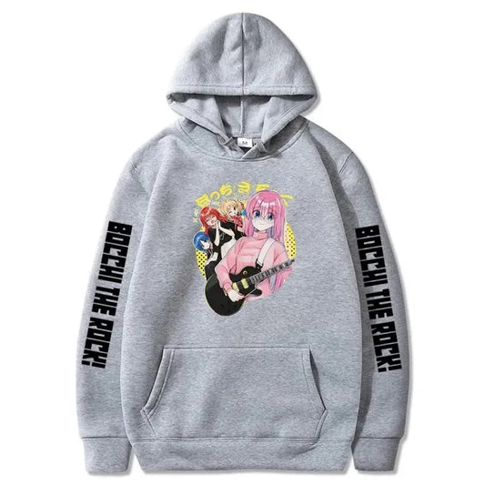 Bocchi The Rock: Oversized Unisex Anime Lover hoodies personality Clothes hot product high quality sweatshirt Sports Graphic top