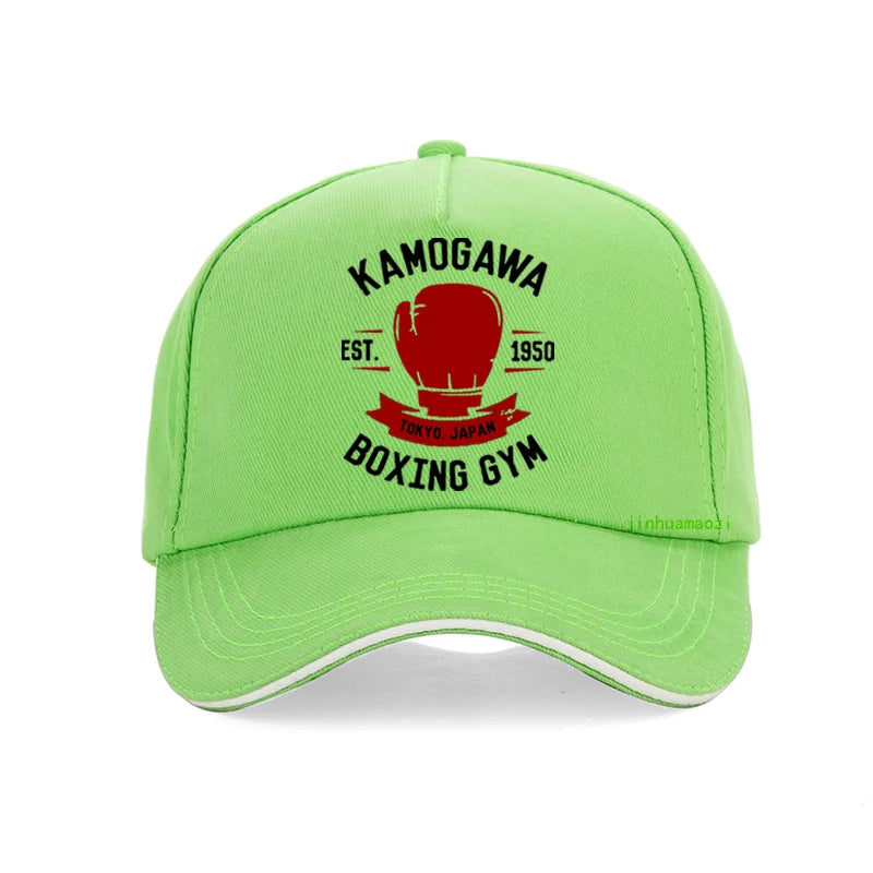 Hajime no Ippo: Vintage Baseball cap Cotton Men Summer Trucker hat Anime Kamogawa Boxing Gym hats Makunouchi Takamura