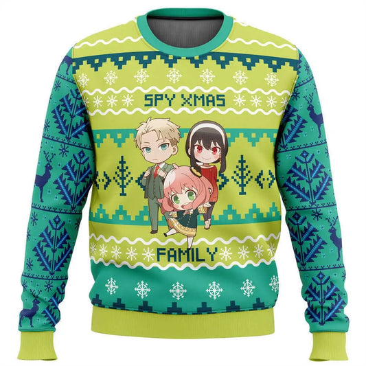 Spy x Family: New Anime Cute Christmas Sweater Men's And Women's Hoodies Fashion Couple Hoodies Sportswear Pullovers Sweater