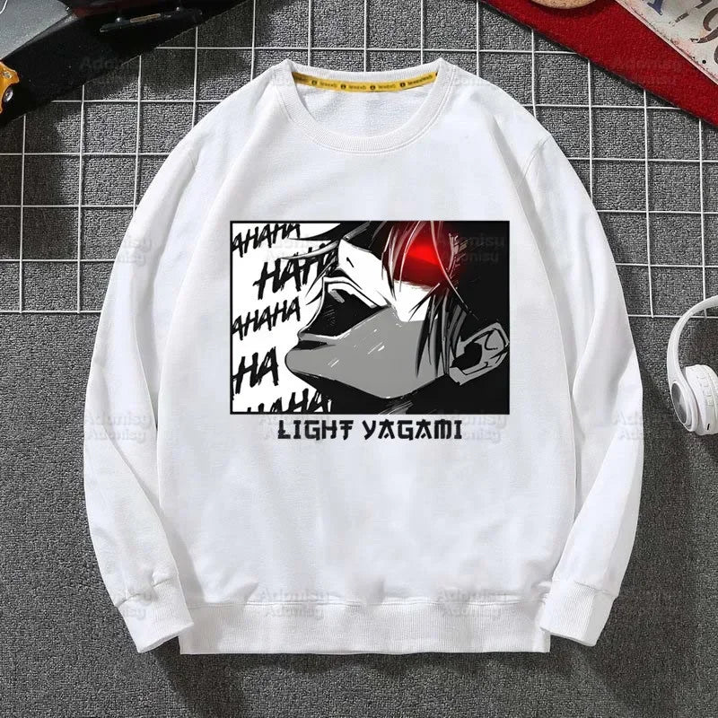Death Note: L Ryuk Sweatshirts Harajuku Men's Ryuuku Animation Collectable Casual Clothes