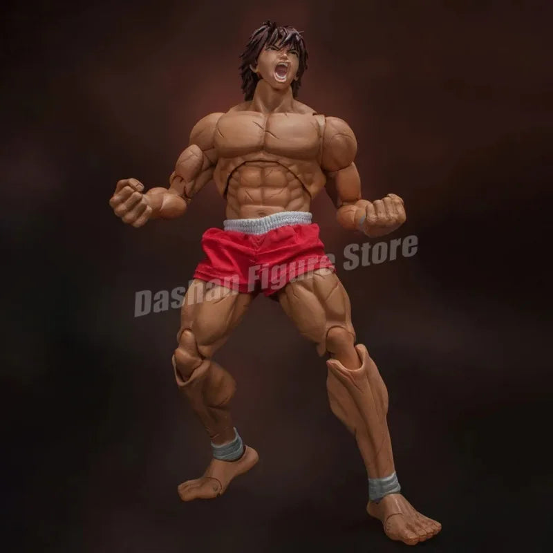 Baki: Hanma Son Of Ogre Action Figure Hanma Yuujiro Figurine Ko Fighting PVC Collection Anime Yujiro Figures Model Toys Gifts