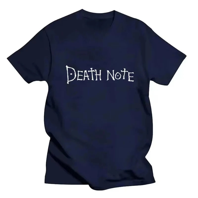 Death Note:Harajuku Anime Printed T Shirt Trendy T-shirts Fan T-shirt