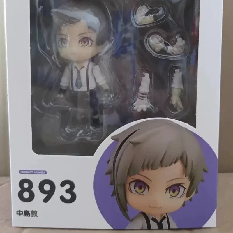Bungo Stray Dogs: 10cm Anime Cute Nakahara Action Figure Figurine Edogawa Rampo Figure Dazai Osamu Toy Model PVC Collection Gift