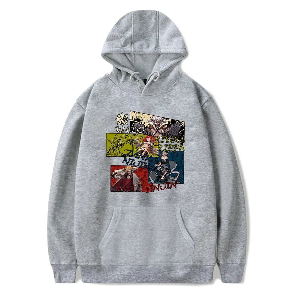 Gachiakuta: Hoodie Men and Women Hip-hop Sports Pullover Sweatshirt clothing