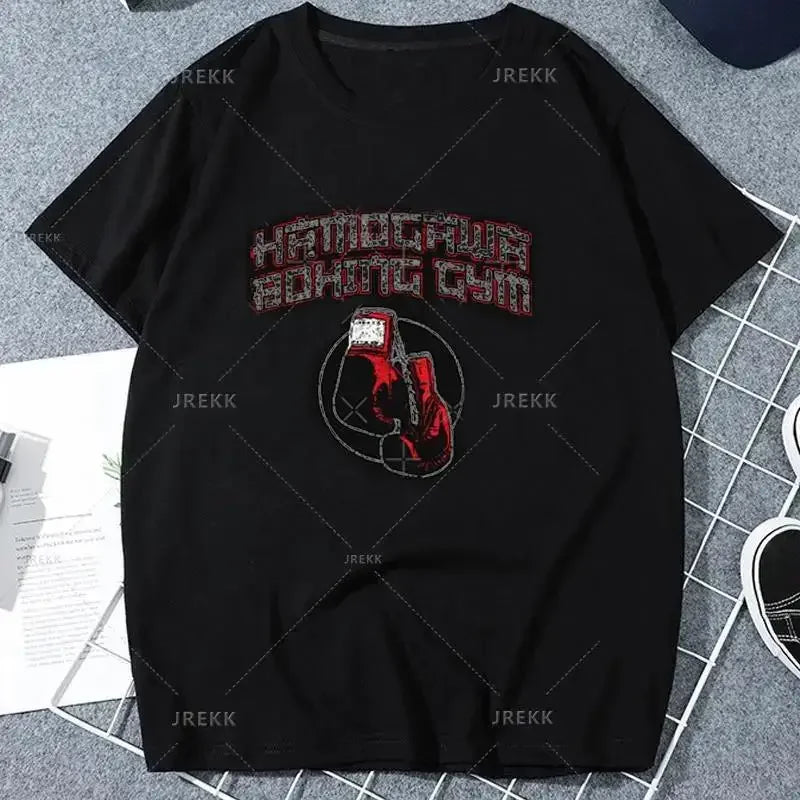 Hajime No Ippo: Kamogawa Boxing Gym T Shirt Makunouchi Takamura Celin KGB Print T Shirt Casual Plus Size T Shirt Women