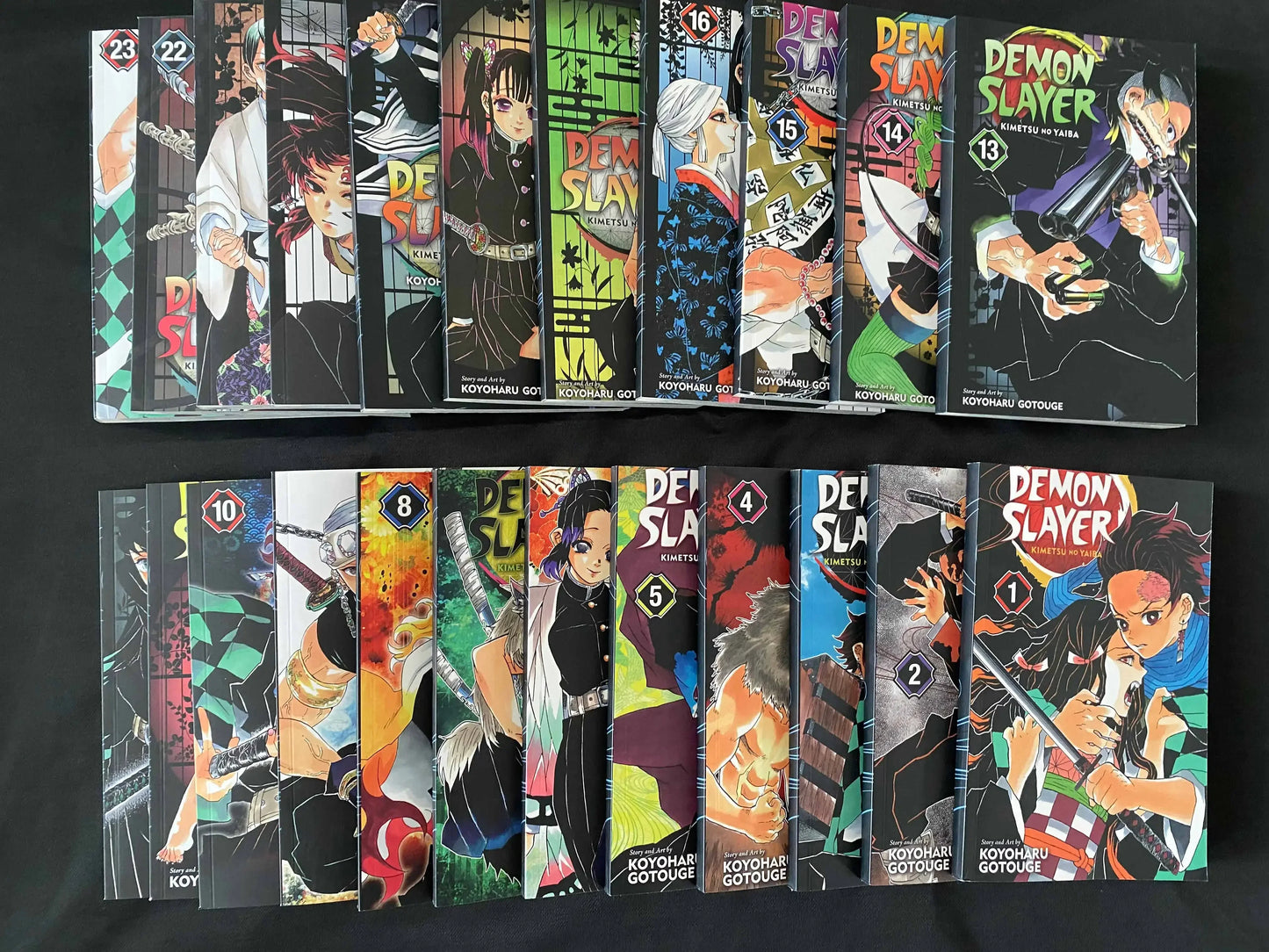 Demon Slayer : English - Vol 1-23 Japan Youth Teen Fantasy Science Mystery Suspense Manga Comic Book Manga Books in