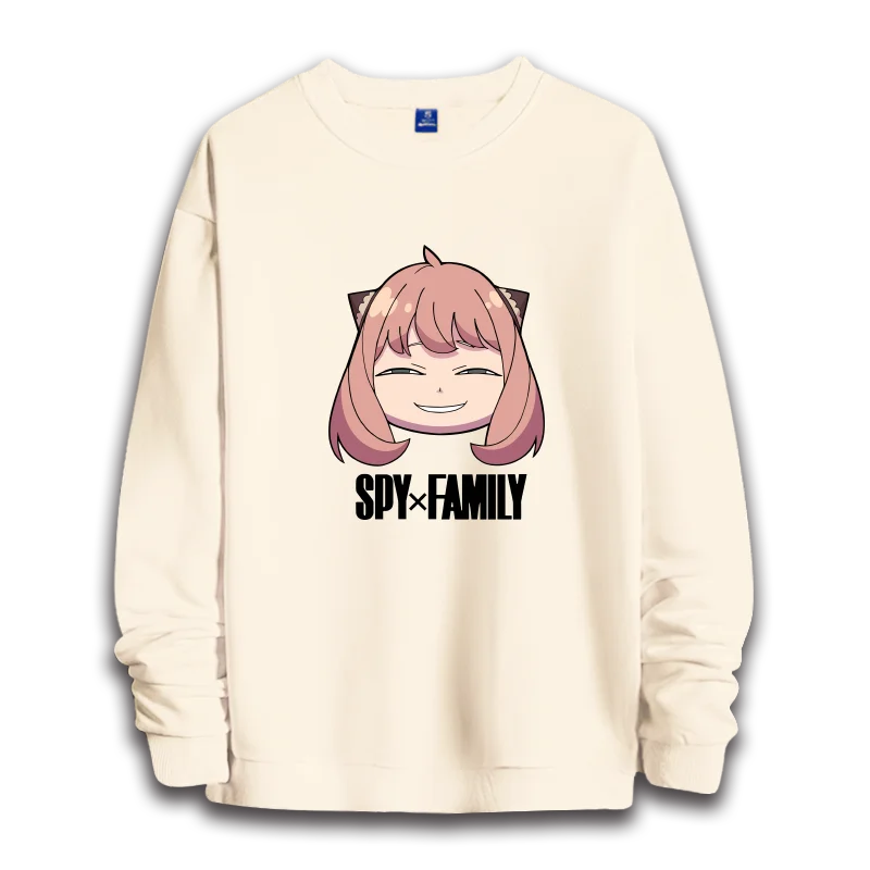 Spy x Family: anime sweatshirts women's round neck top couple round neck hoodie couple loose casual fashion